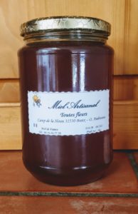 miel artisanal toutes fleurs