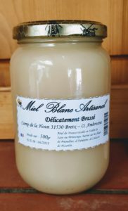 miel blanc artisanal
